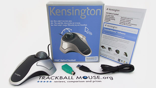 thumbnail image 2 of Kensington Orbit Trackball Mouse  K64327F , Silver/Black - Nombre De Estilo Finger Operated Unidades 1 0&pid=ngzhnja2md 2 of 12