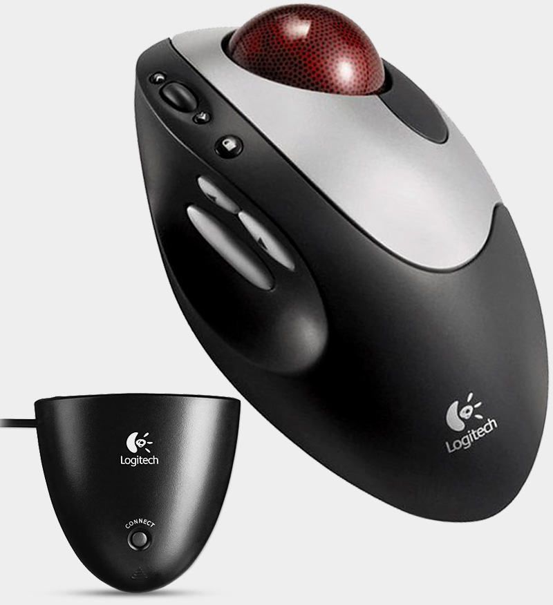 NCIS Trackball: Logitech Cordless Optical TrackMan