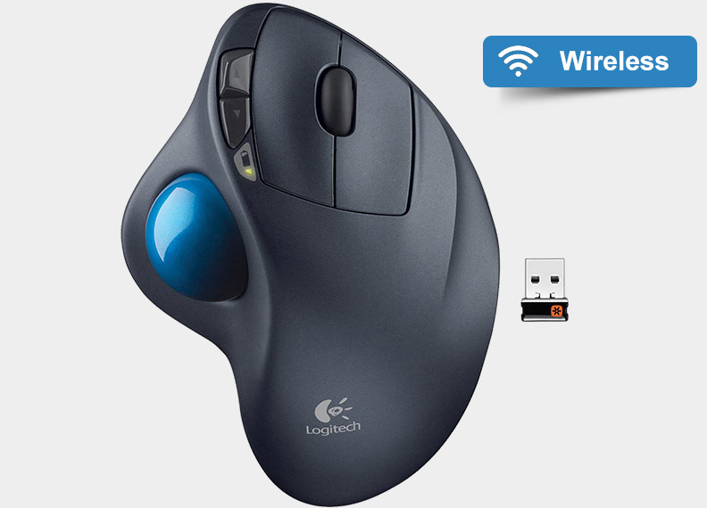 karakter Elektrisk Skænk Logitech M570 Wireless Trackball - Trackball Mouse Reviews