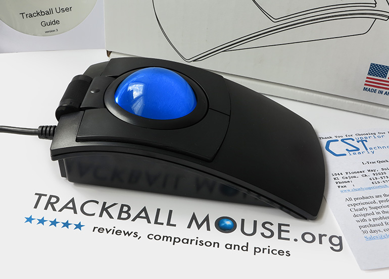 CST2545-5W (GL) L-Trac Glow Laser Trackball