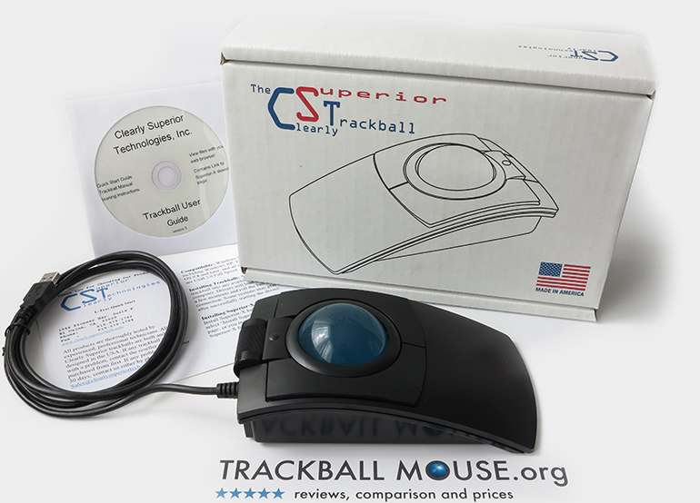 CST2545-5W (GL) L-Trac Glow Laser Trackball