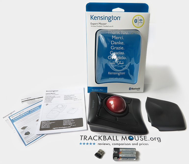 Trackball sans fil Expert Mouse®, Trackballs