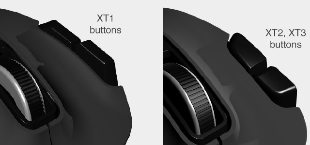 elecom trackball ex-g xt1 xt2 xt3 models buttons comparison table trackballmouseorg