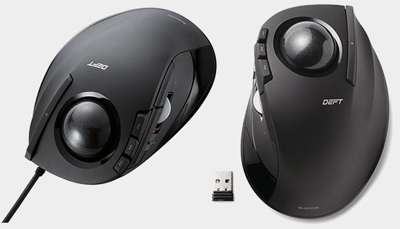 Elecom trackball range explained deft M-DT1URBK M-DT2DRBK