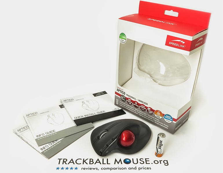 Speedlink Aptico Wireless Trackball pas cher - HardWare.fr