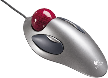 Logitech TrackMan Marble trackball Heathrow Airport