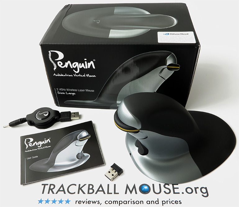 penguin wireless ambidextrous vertical mouse review posturite