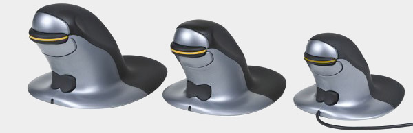 penguin vertical mouse sizes