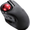 Elecom M-HT1DRBK HUGE Wireless Trackball