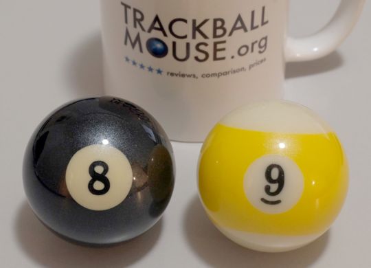 Featured Kensington Expert Wireless pool 9-ball trackball