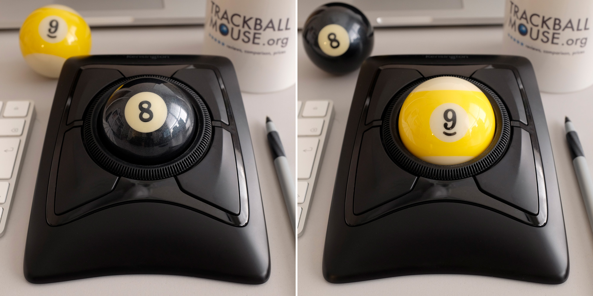 Kensington Expert Wireless 8-ball pool 9-ball trackball