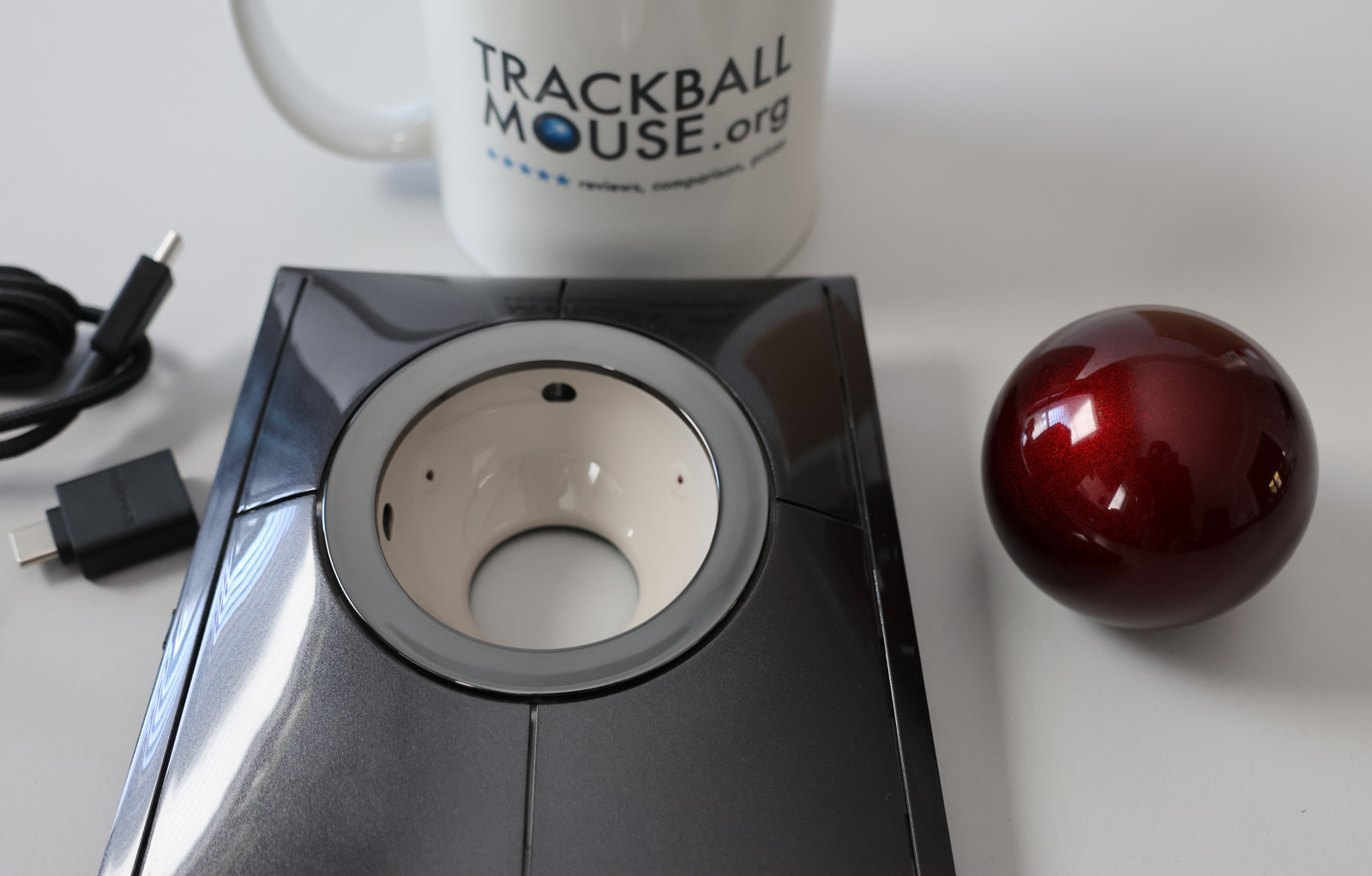 Kensington SlimBlade Pro Trackball K72080WW open