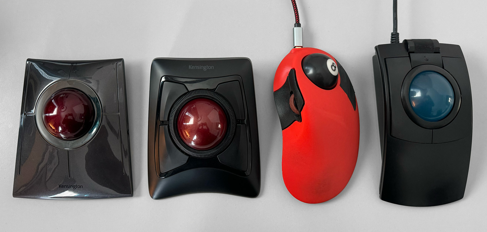 Ploopy Classic Trackball compare to kensington expert slimblade cst xkeys